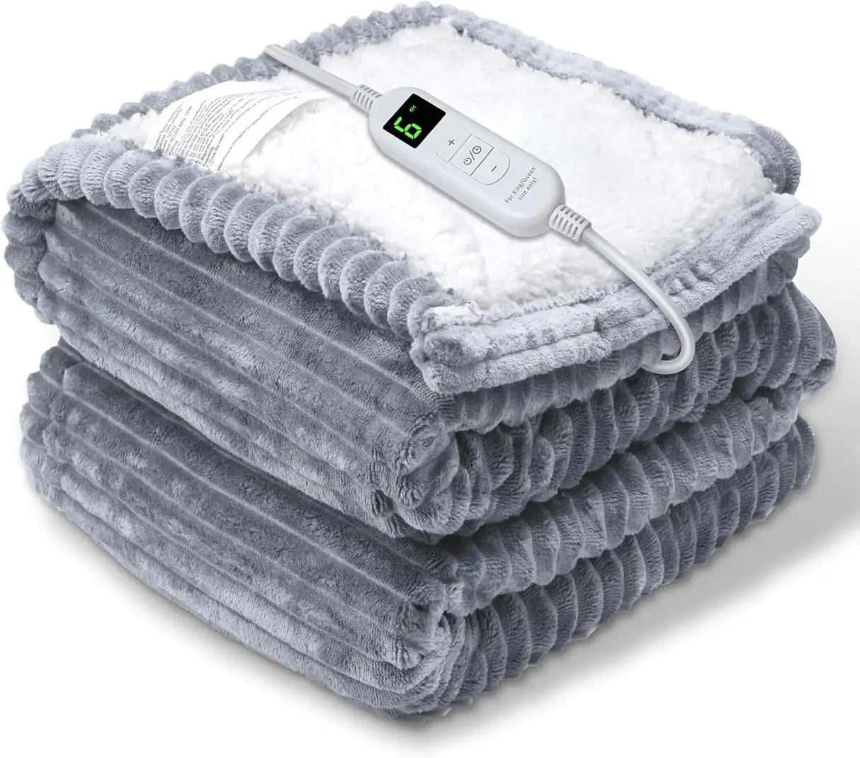 Best Heated Blanket - Electric Warmth & Comfort with Adjustable Settings - electric heated blanket - Hurbane Home