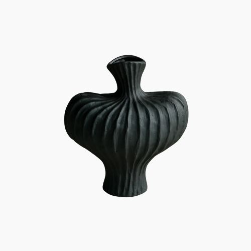 Modern Minimalist Water-Holding Plastic Vase for Tabletop Decor
