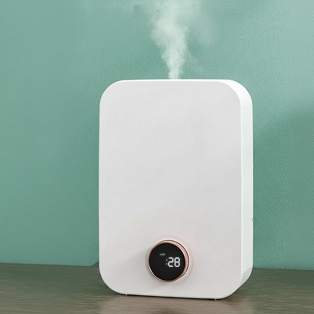 Bluetooth Aroma Diffuser - Waterless Ultrasonic Smart Air Freshener for Home - Waterless Aroma Diffuser - Hurbane Home