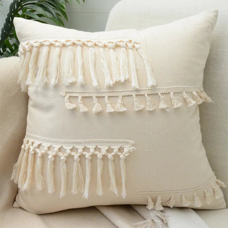 Boho Cushion Cover - Vibrant Decorative Pillow Case for Couch and Sofa Decor - Boho Pillow Cover - Hurbane Home