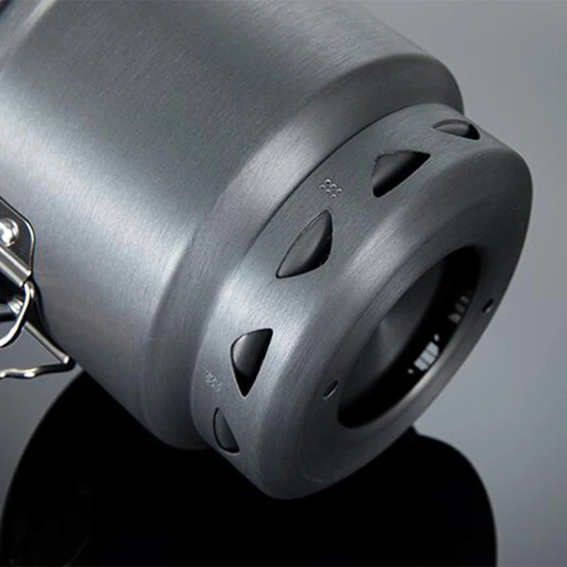 Camping Cookware Pot - Lightweight Backpacking Camp Stove for Outdoor Cooking Adventure - Backpacking Camp Stove - Hurbane Home
