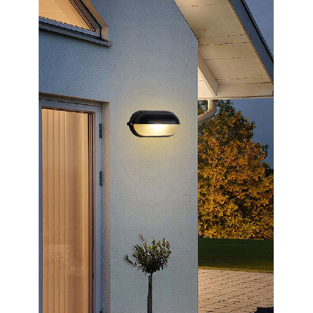 Cast aluminium bulkhead outdoor wall lamp supplementary product view 35