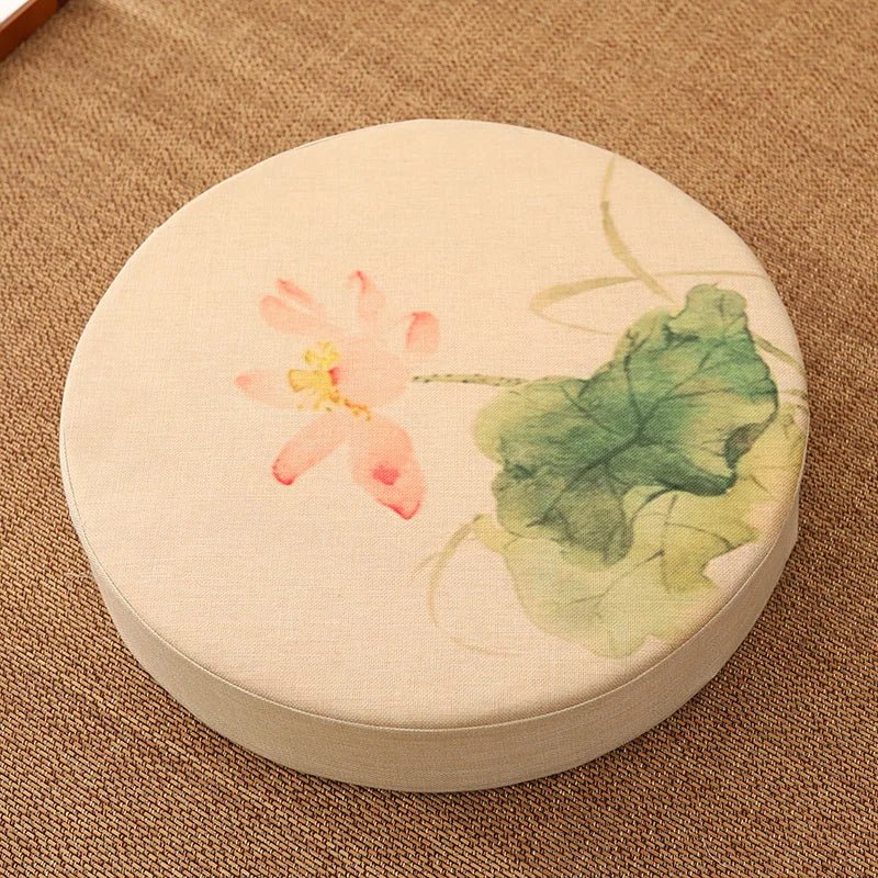 Chinese Floor Cushions - Comfortable Cotton Pads for Relaxed Seating - Japanese Floor Cushions - Hurbane Home