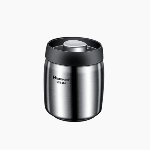 Coffee Bean Jar β Vacuum Sealed Coffee Canister for Fresh Airtight Storage - Hurbane Home