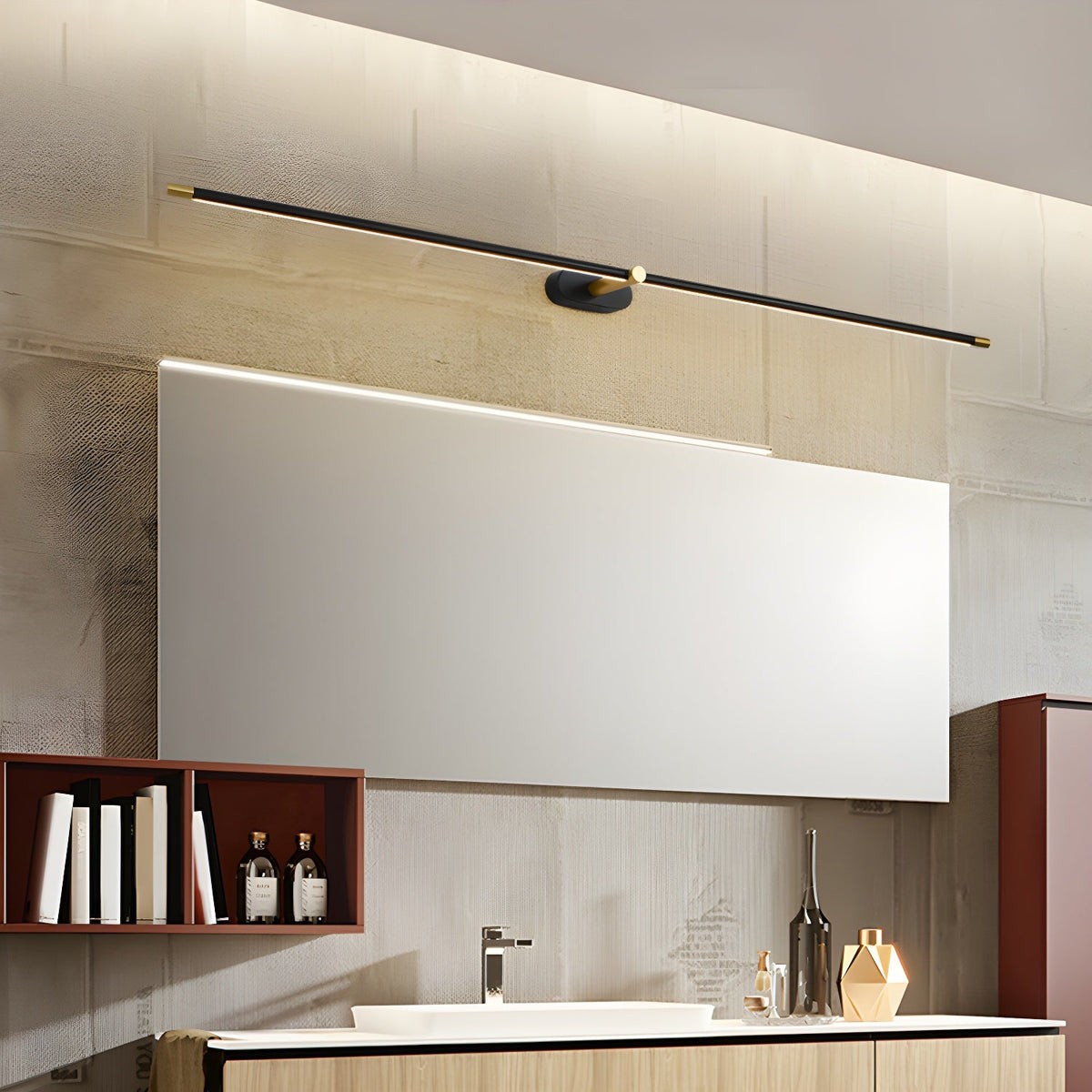 Cordless rechargeable linear LED wall sconce further product image 16