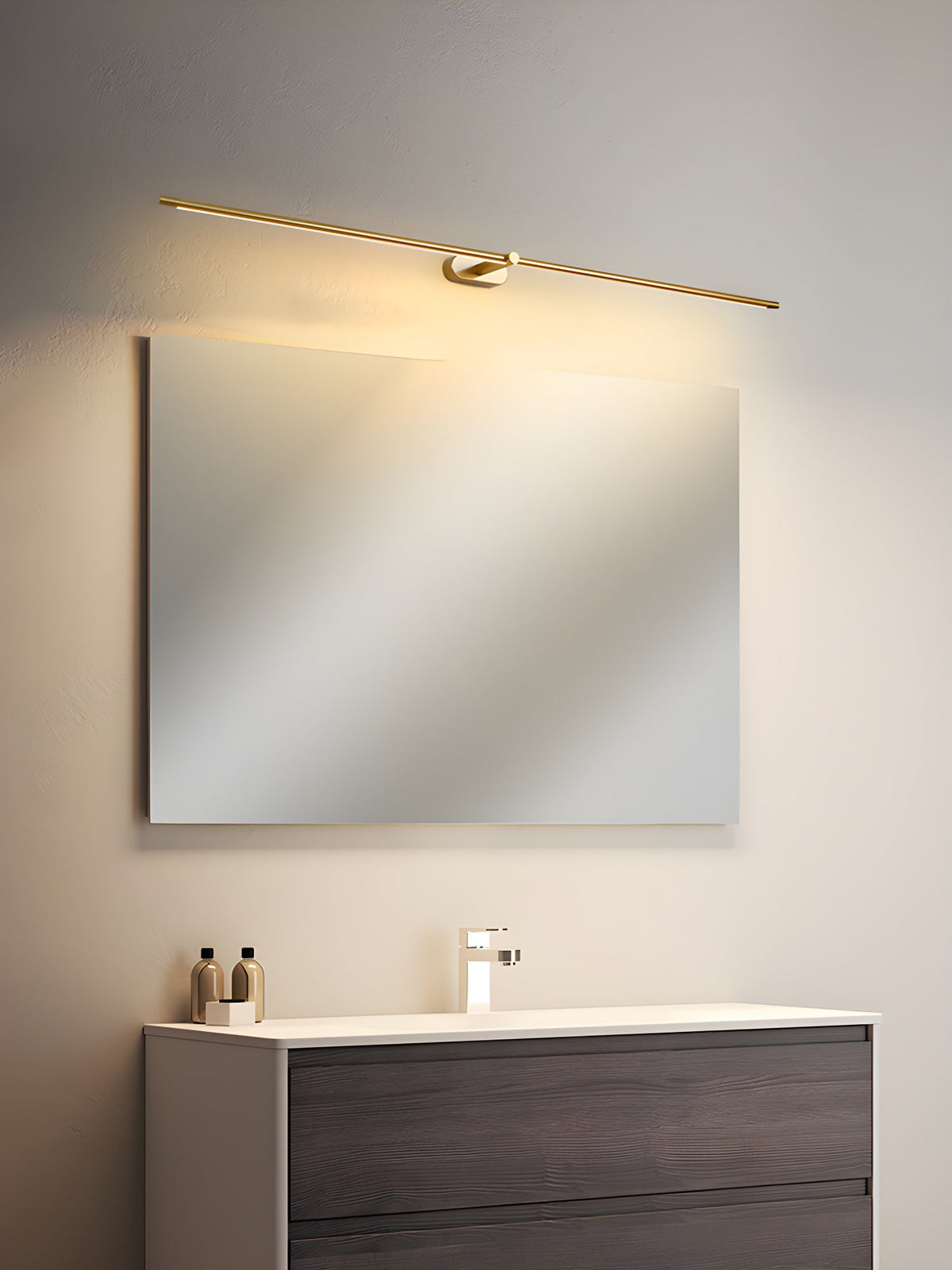 Cordless rechargeable linear LED wall sconce colour option view 33