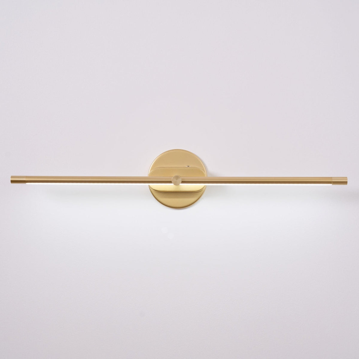 Cordless rechargeable linear LED wall sconce alternative angle view 67