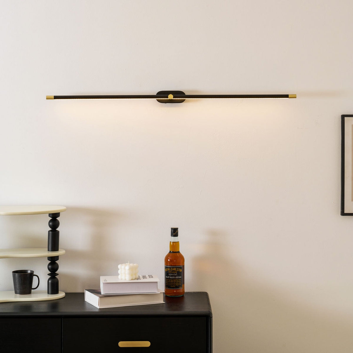 Cordless rechargeable linear LED wall sconce supplementary product view 83