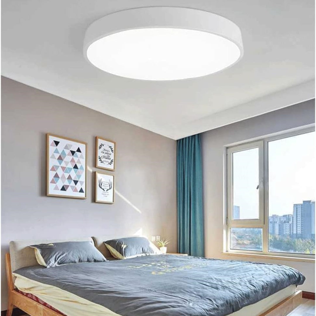 Lampsmodern-UK Circular Flush Mount LED Ceiling Light Slim Profile