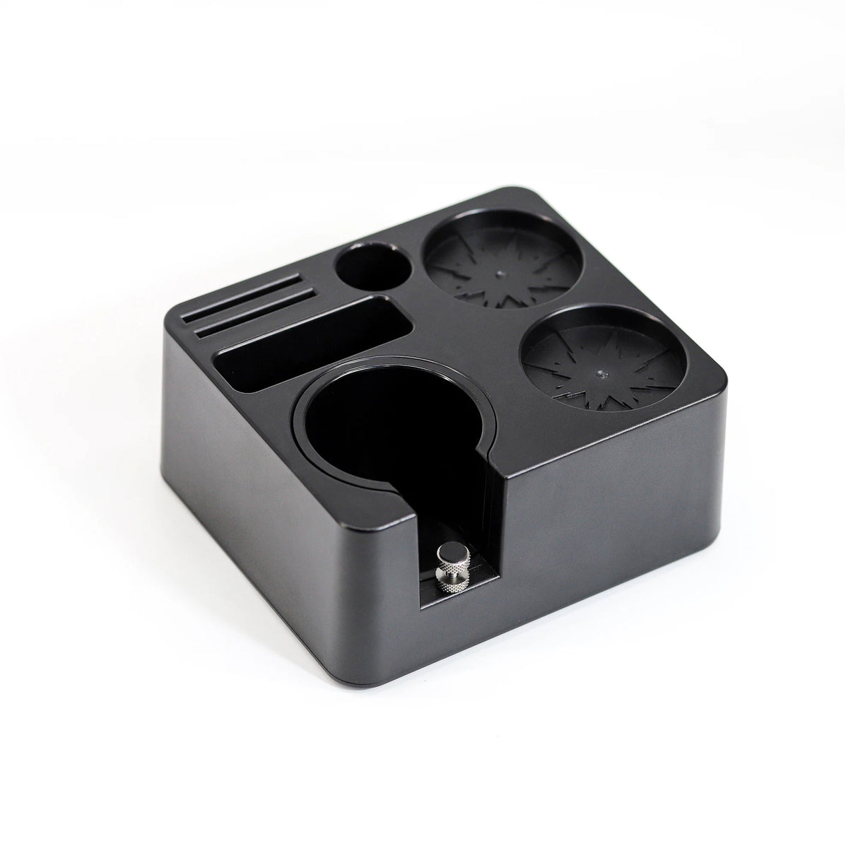 Espresso Portafilter Holder with Tamping Station Organizer for Coffee Bar Setup - Hurbane Home