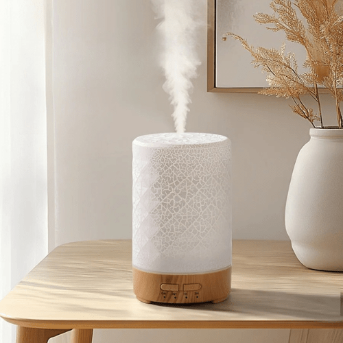 Essential Oil Diffuser – 150ml USB Ultrasonic Humidifier with LED Light - Hurbane Home
