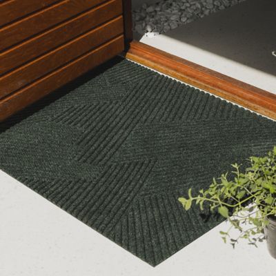 Heymat Stra Outdoor-Ready Recycled PET Doormat with Textured Design
