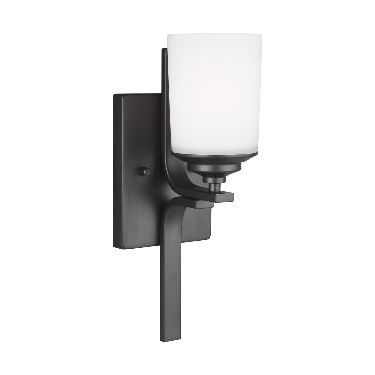 Kemal Bath Wall Light Modern Metal Glass Sconce Damp-Rated