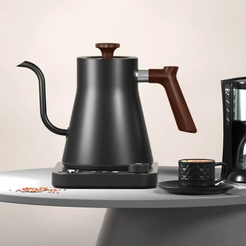 Gooseneck Electric Kettle β 900ML Precision Temperature Control Coffee Brewer - Hurbane Home
