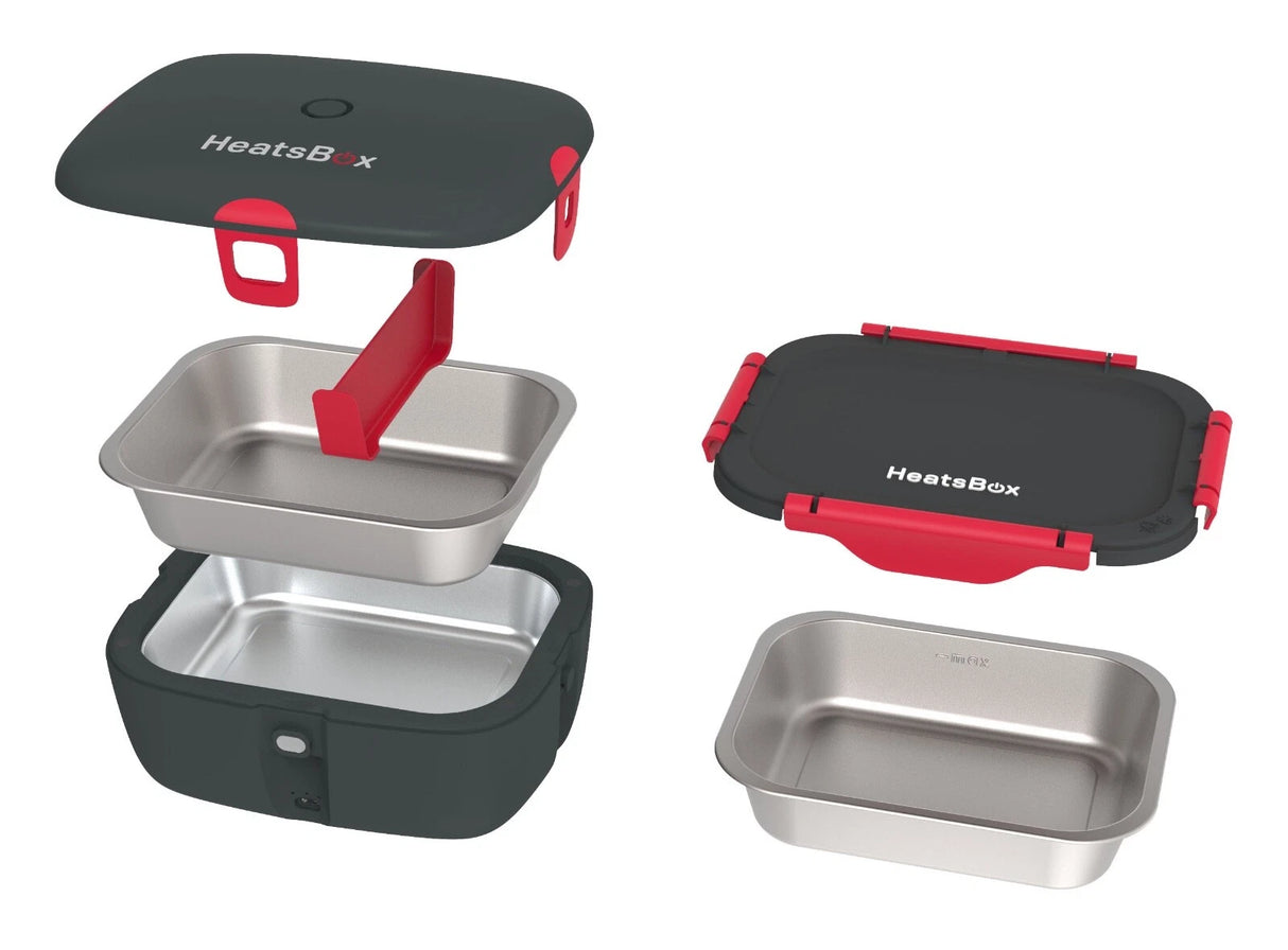 heated lunch box wireless design for portable daily use