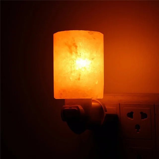 Large White Salt Lamp - Natural Himalayan Glow for Relaxation & Decor - himalayan salt lamps - Hurbane Home