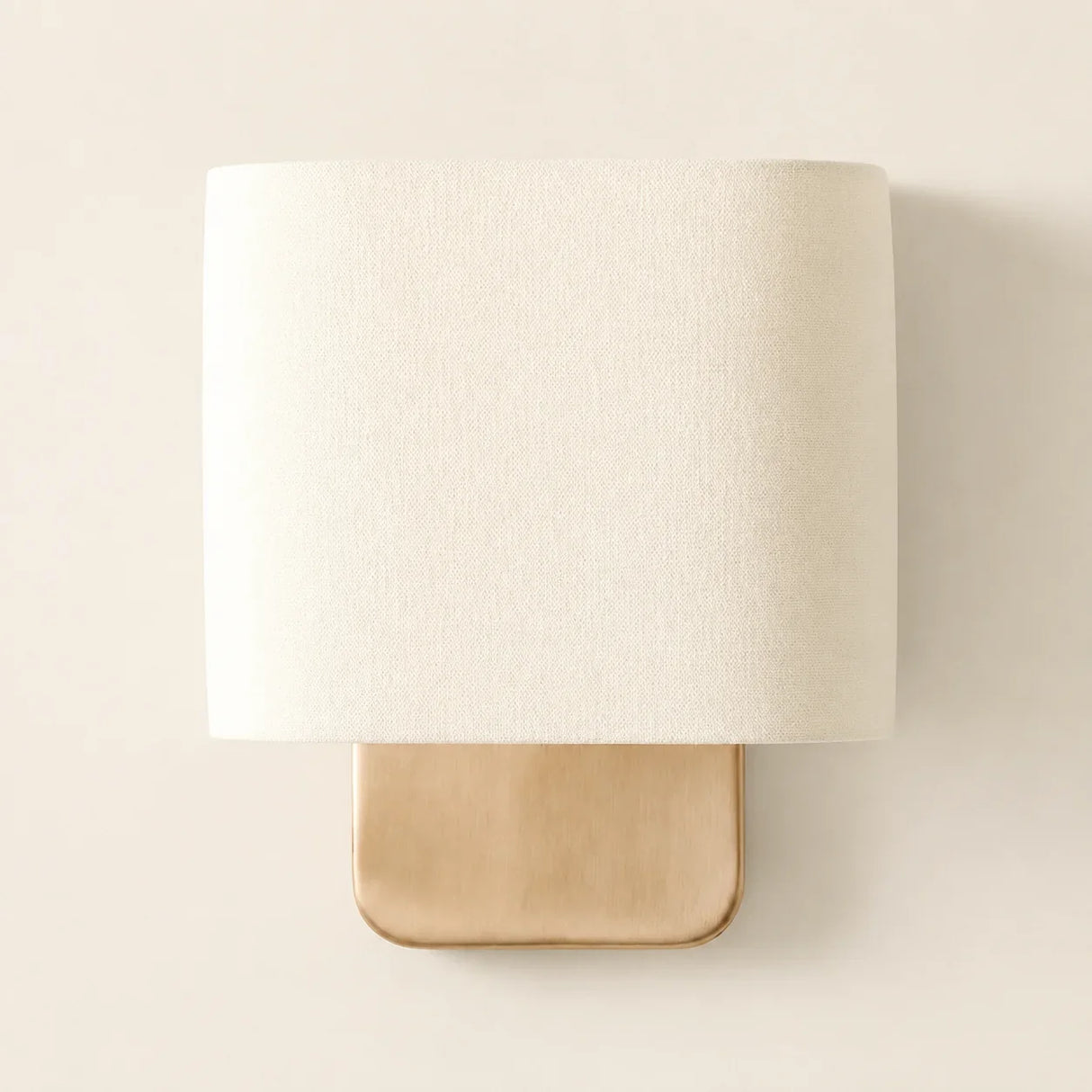 Modern linen shade wall sconce supplementary product view 11