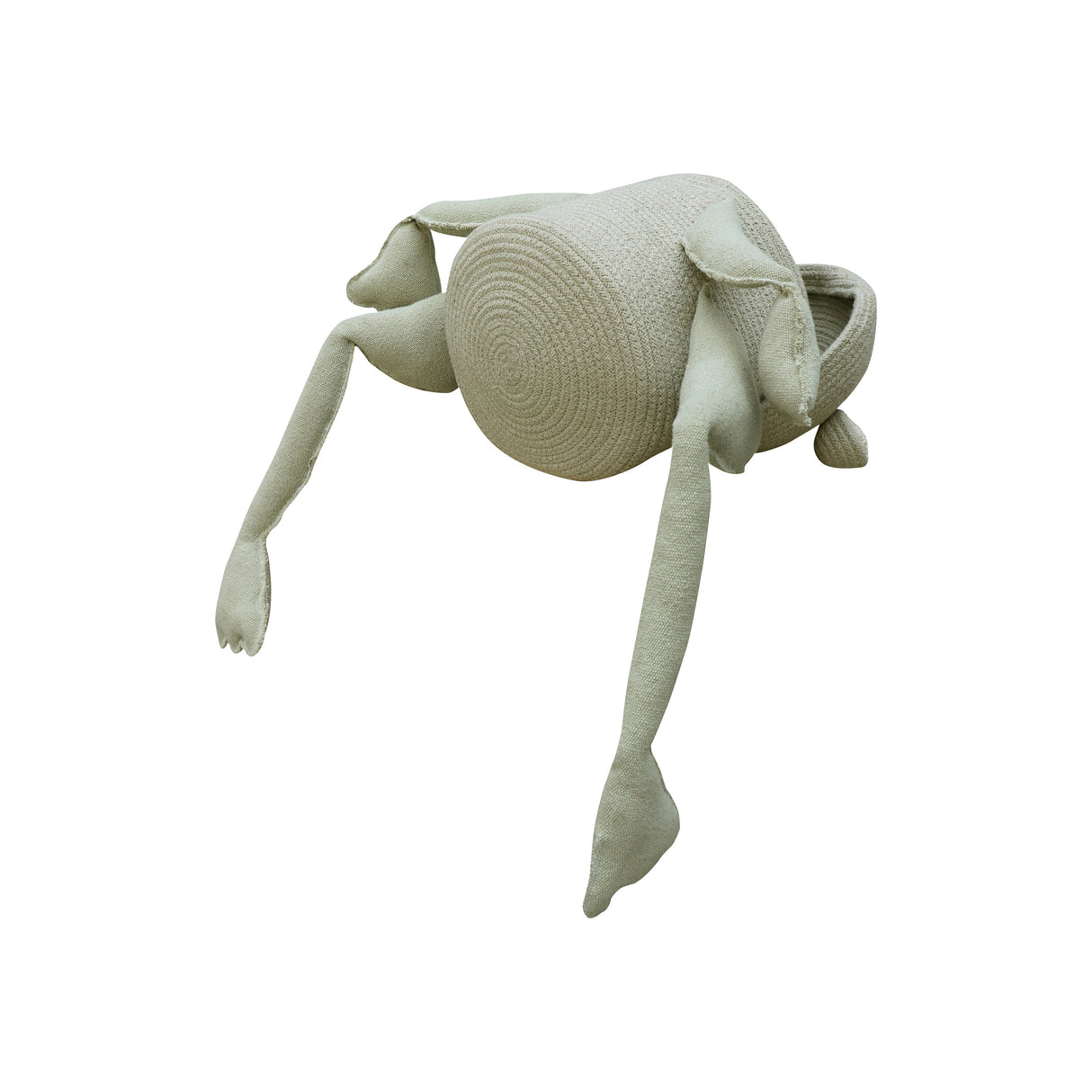 Fred the Frog Plush Cotton Storage Basket for Kids