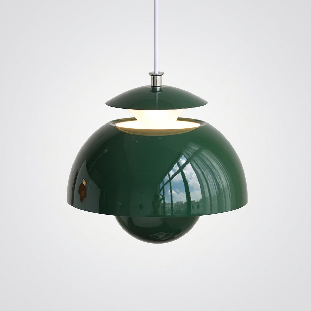 nordic bud metal spherical pendant light