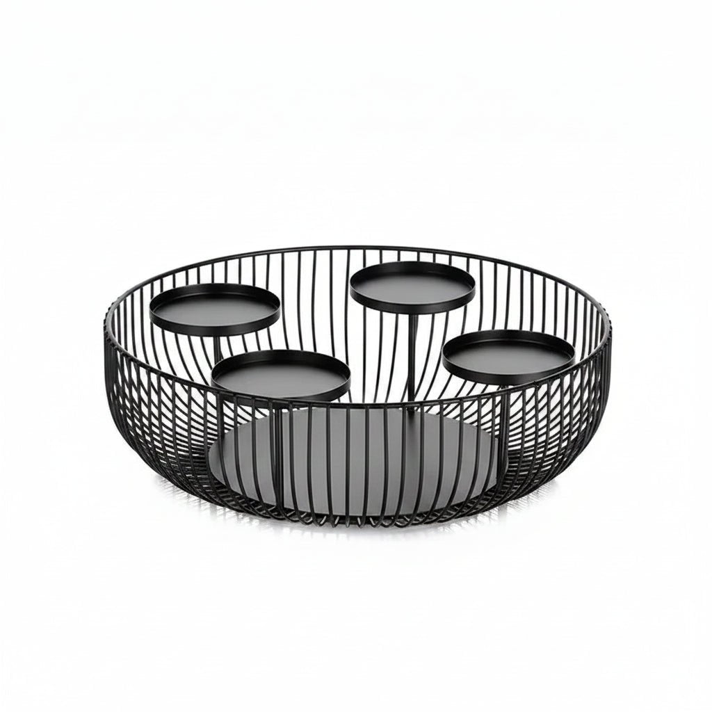 Metal Candle Holders - Antique Decor for Unique Home Atmosphere - Metal Candle Holders - Hurbane Home