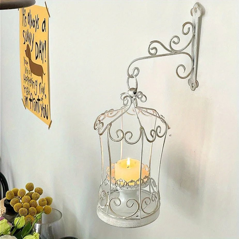 Metal Candle Holders - Modern Wall Sconce Decor with Unique Antique Design - Metal Candle Holders - Hurbane Home