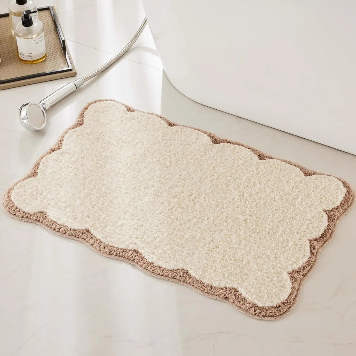 Microfiber Bath Runner - Non Slip, Quick Drying for Bathroom Safety - Non Slip Bath Mat - Hurbane Home