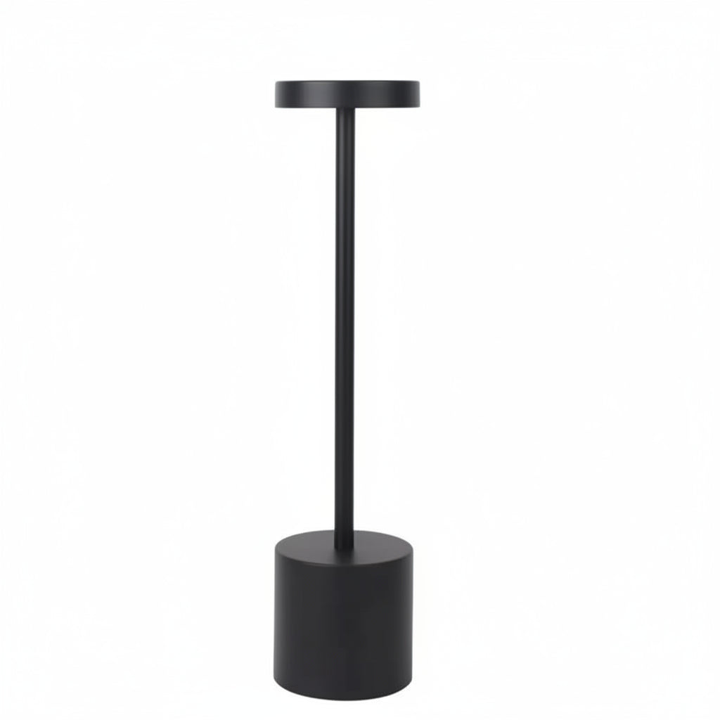 Mini cordless table lamp USB charging port