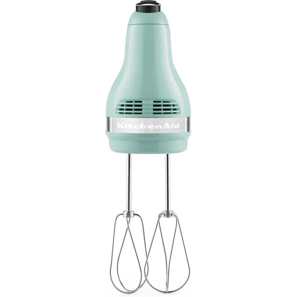 Single hand mixer with detachable metal beaters