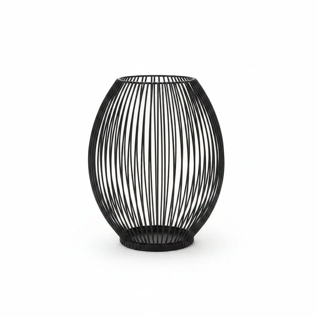 Modern Candle Holder Elegance - Black Metal Candle Holders for Decorative Ambiance - Metal Candle Holders - Hurbane Home