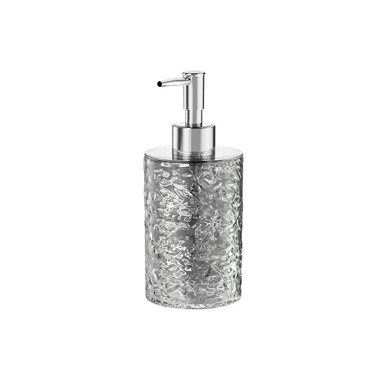 Modern Glass Soap Dispenser - Stylish Hand Wash Pump for Home & Kitchen - glass soap dispenser - Hurbane Home