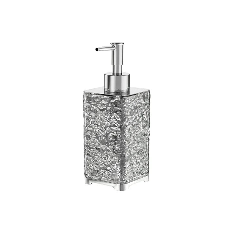 Modern Glass Soap Dispenser - Stylish Hand Wash Pump for Home & Kitchen - glass soap dispenser - Hurbane Home