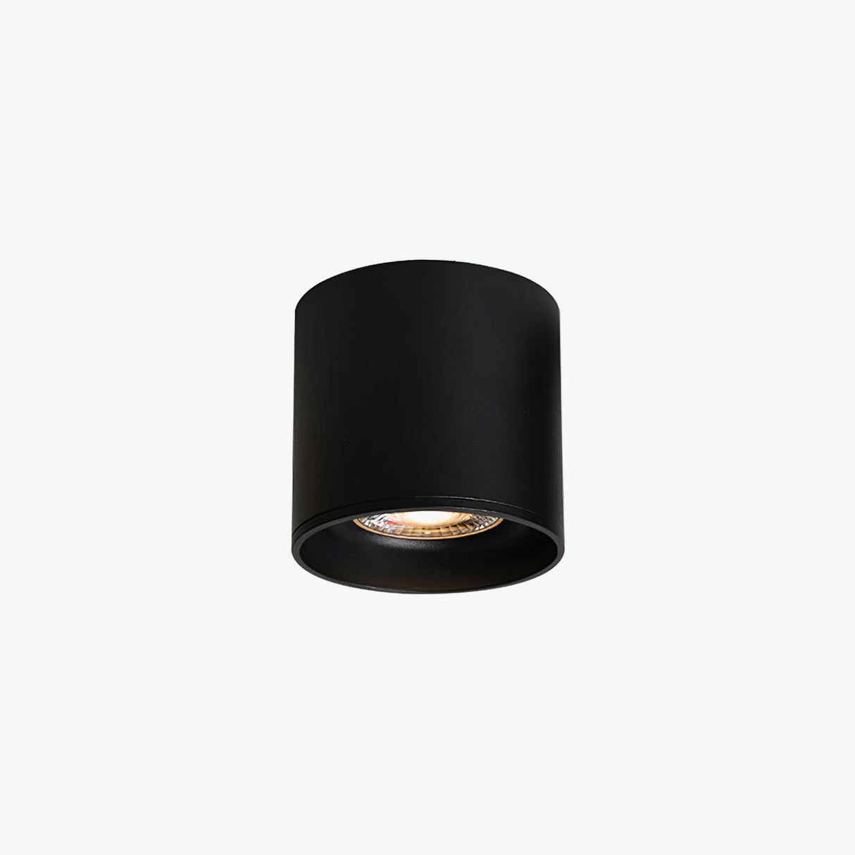 Modern LED spotlight housing, 3.3 inch height, warm white output, view 30
