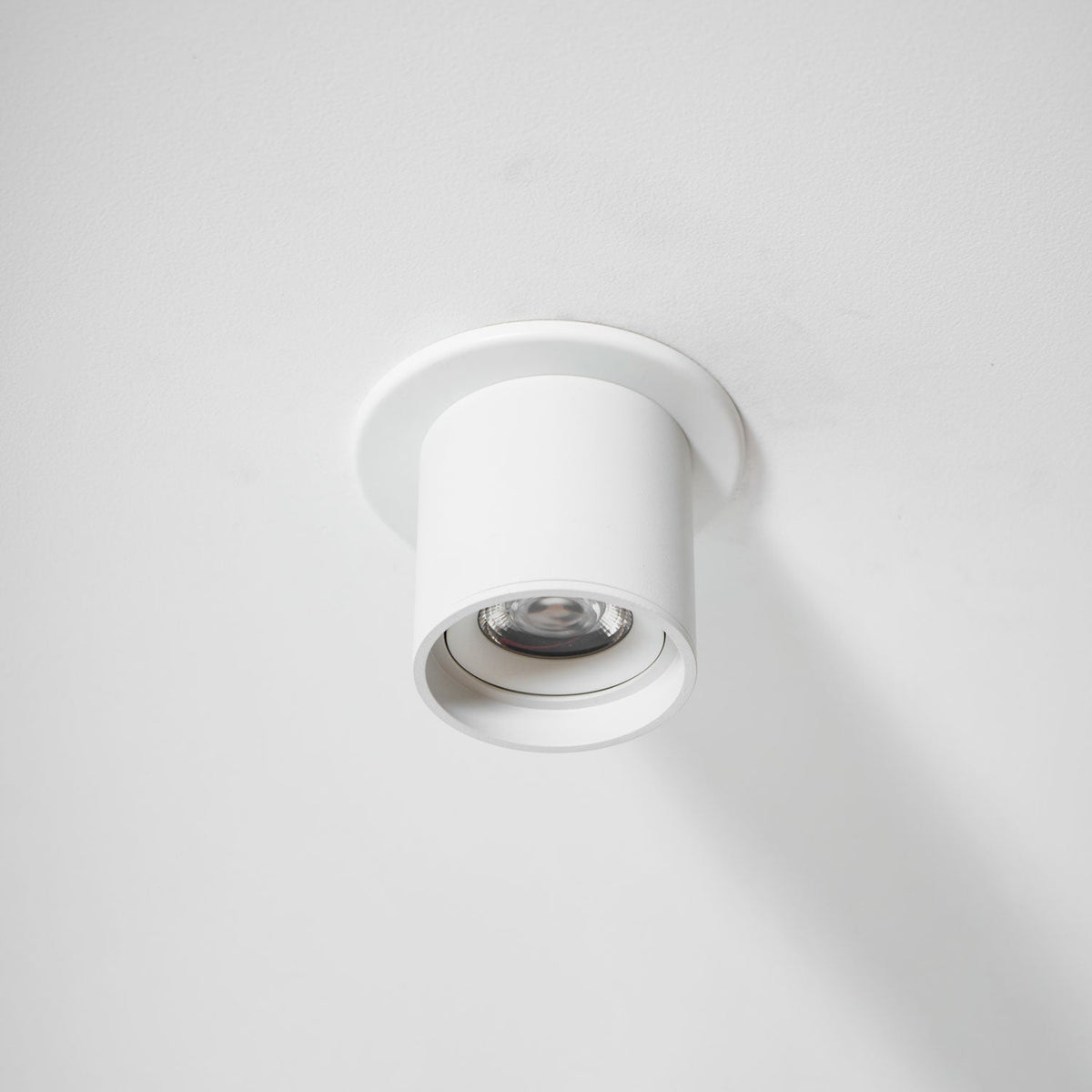 Compact aluminum ceiling downlight with a recessed acrylic lens, view 41