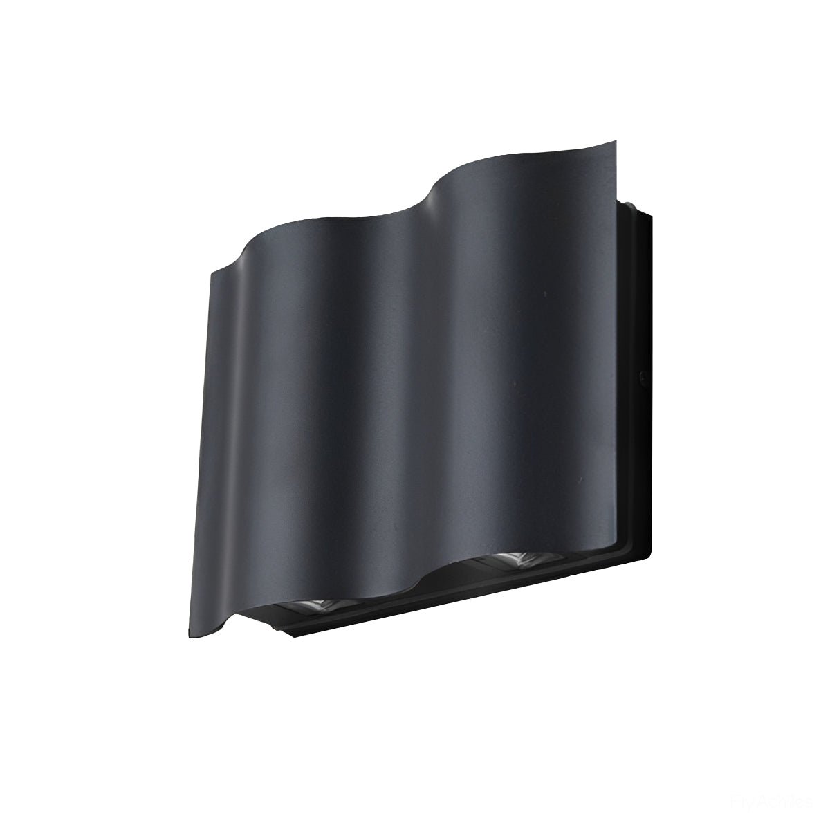 Up and down outdoor wall sconce detail view 15 showing finish and construction