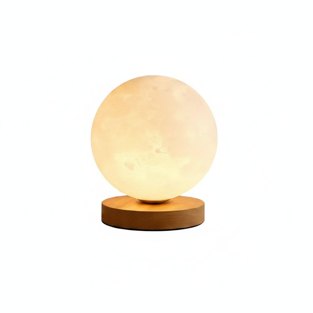 Moon lamp stand dimensions and size chart
