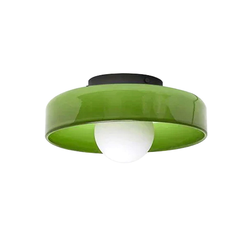 Morrow Disc Ceiling Light Wall Lamp Glass Iron Shade G9