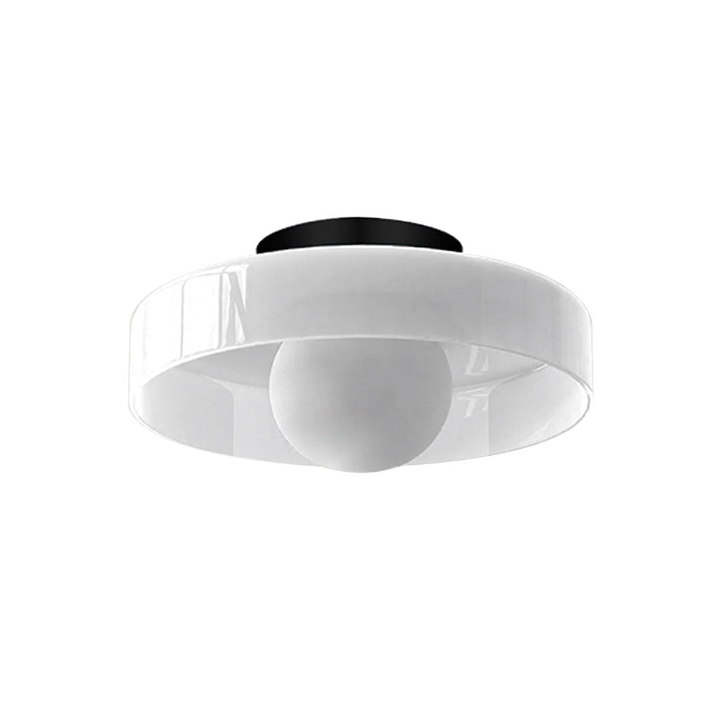 Morrow Disc Ceiling Light Wall Lamp Glass Iron Shade G9