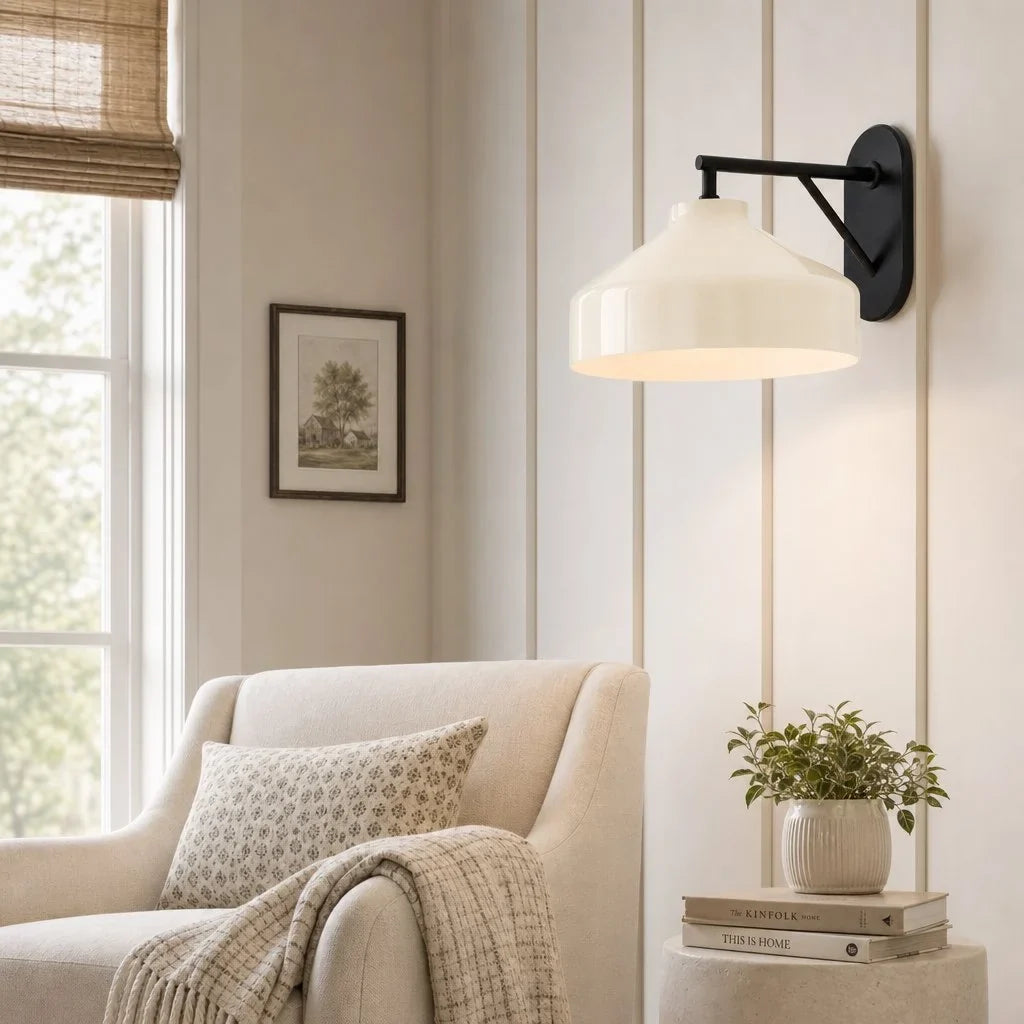 Nordic minimalist glass dome wall sconce further product image 10