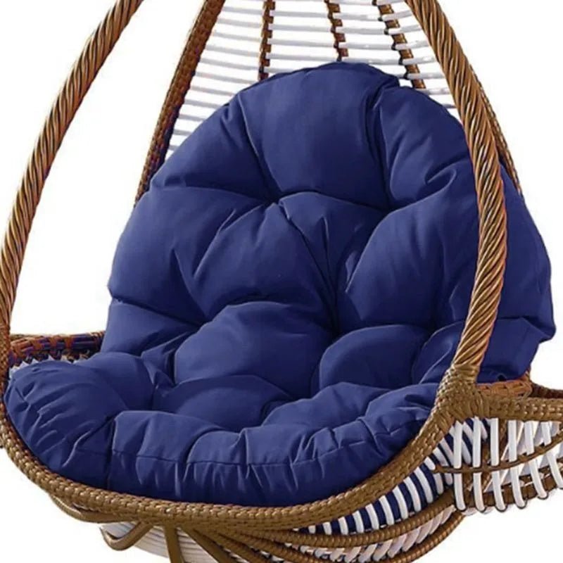 Outdoor Hanging Egg Chair Cushion - Weatherproof, Comfortable Support for Garden Relaxation - Egg Chair Cushion - Hurbane Home