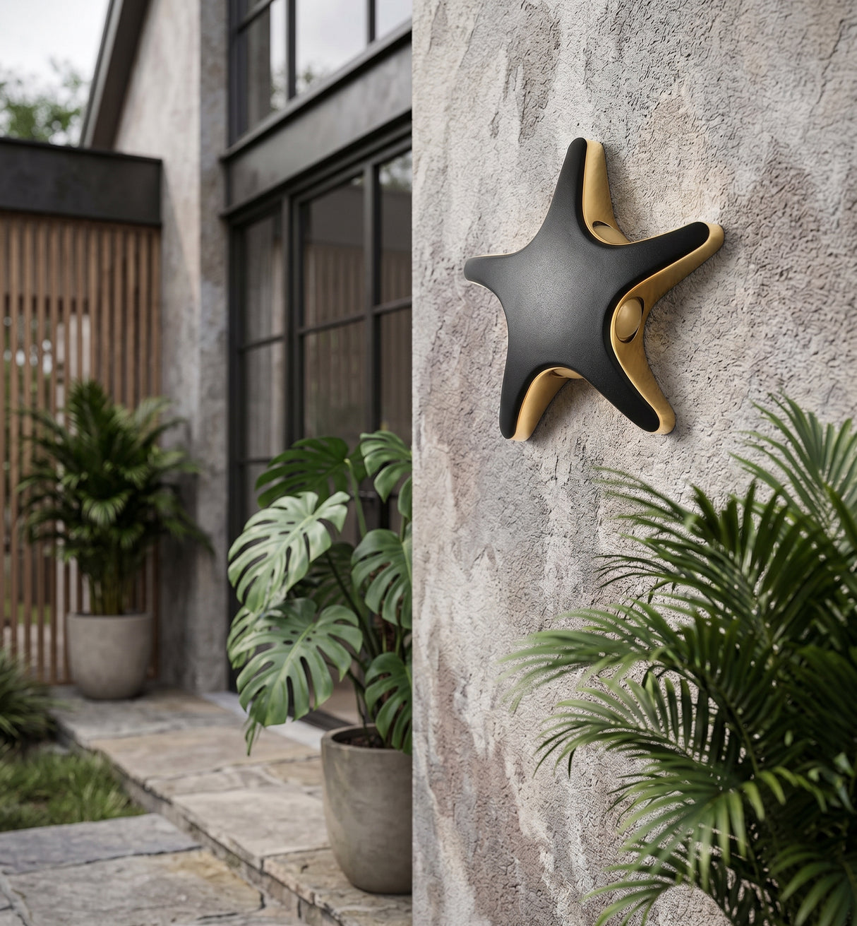 Animal shaped outdoor LED wall light main product image on a plain background