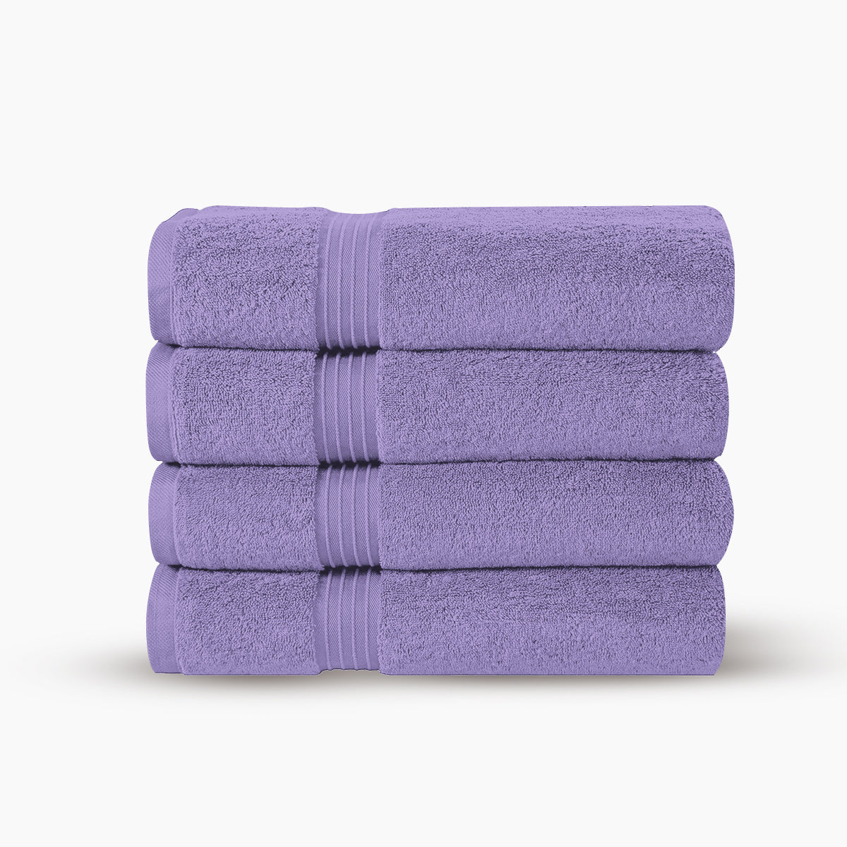 Premium Bath Towels | Set of 4 | Large, Absorbent, Beautiful Colors & Ultra Fluffy