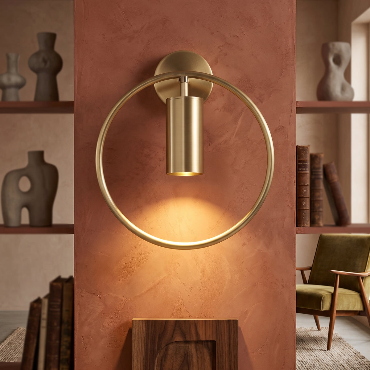 Modern Rotated Wall Sconce Ada LED 1-Light
