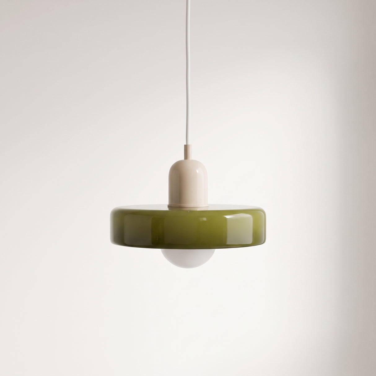 Bauhaus Glass LED Pendant Light - lifestyle image 4