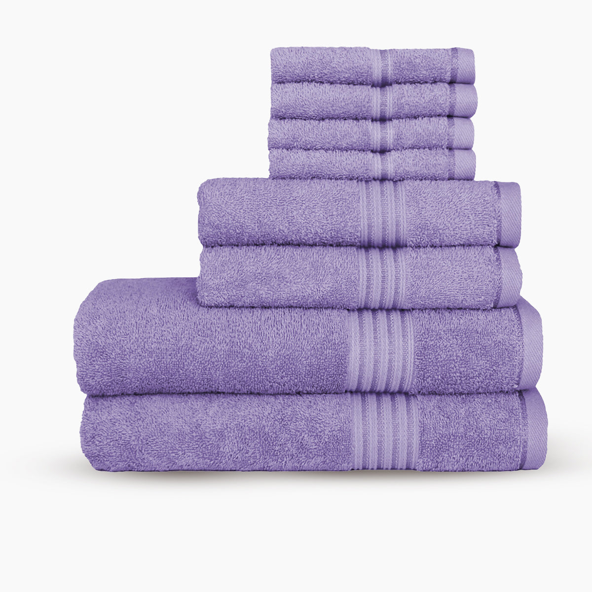 Set of Bath Towels | 8pcs Pack | Extra Soft Bath Towel Set | Premium Quality