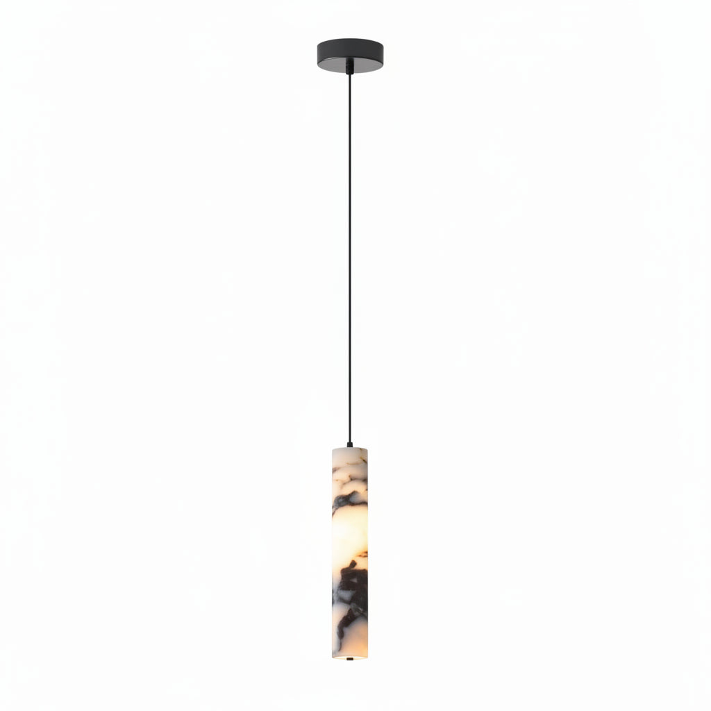 Pendant lamp shades shown from the front