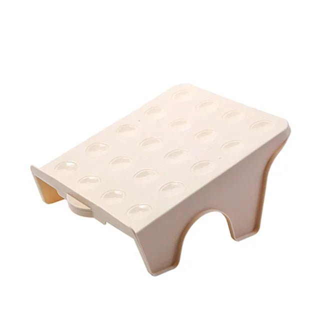 Plastic Shoe Organizer – Stackable Double Tier Space Saving Shoe Rack - Plastic Shoe Organizer - Hurbane Home