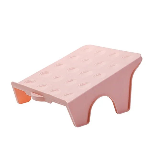 Plastic Shoe Organizer – Stackable Double Tier Space Saving Shoe Rack - Plastic Shoe Organizer - Hurbane Home
