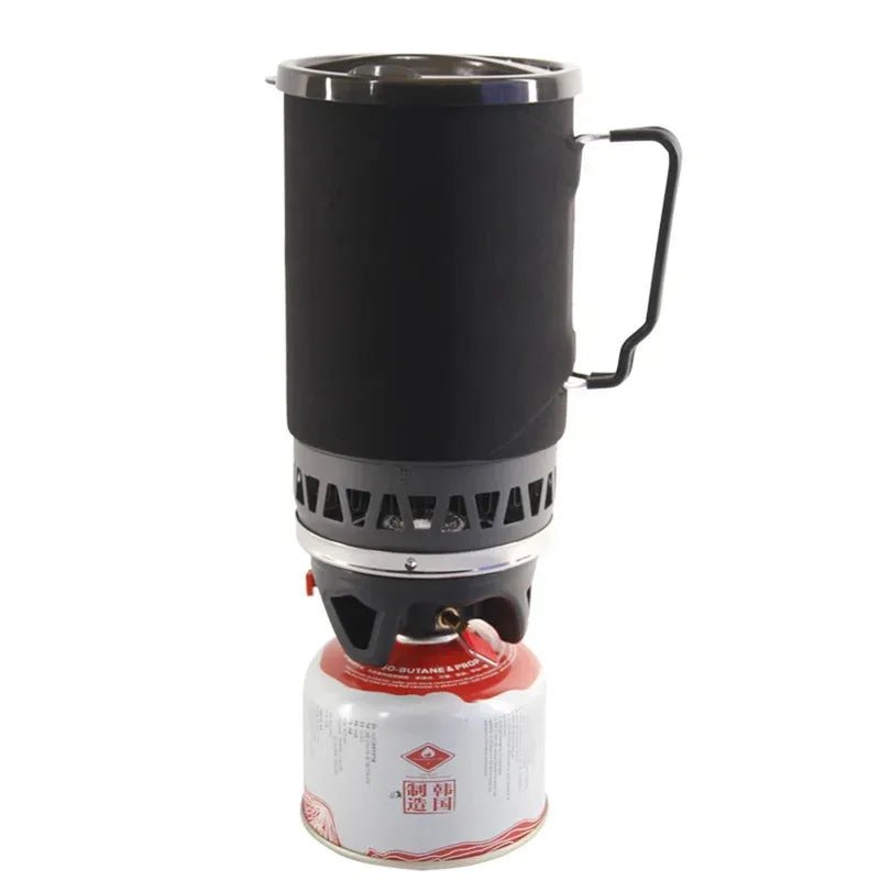 Portable Gas Stove - Compact, Windproof Backpacking Camp Stove for Outdoor Cooking - Backpacking Camp Stove - Hurbane Home