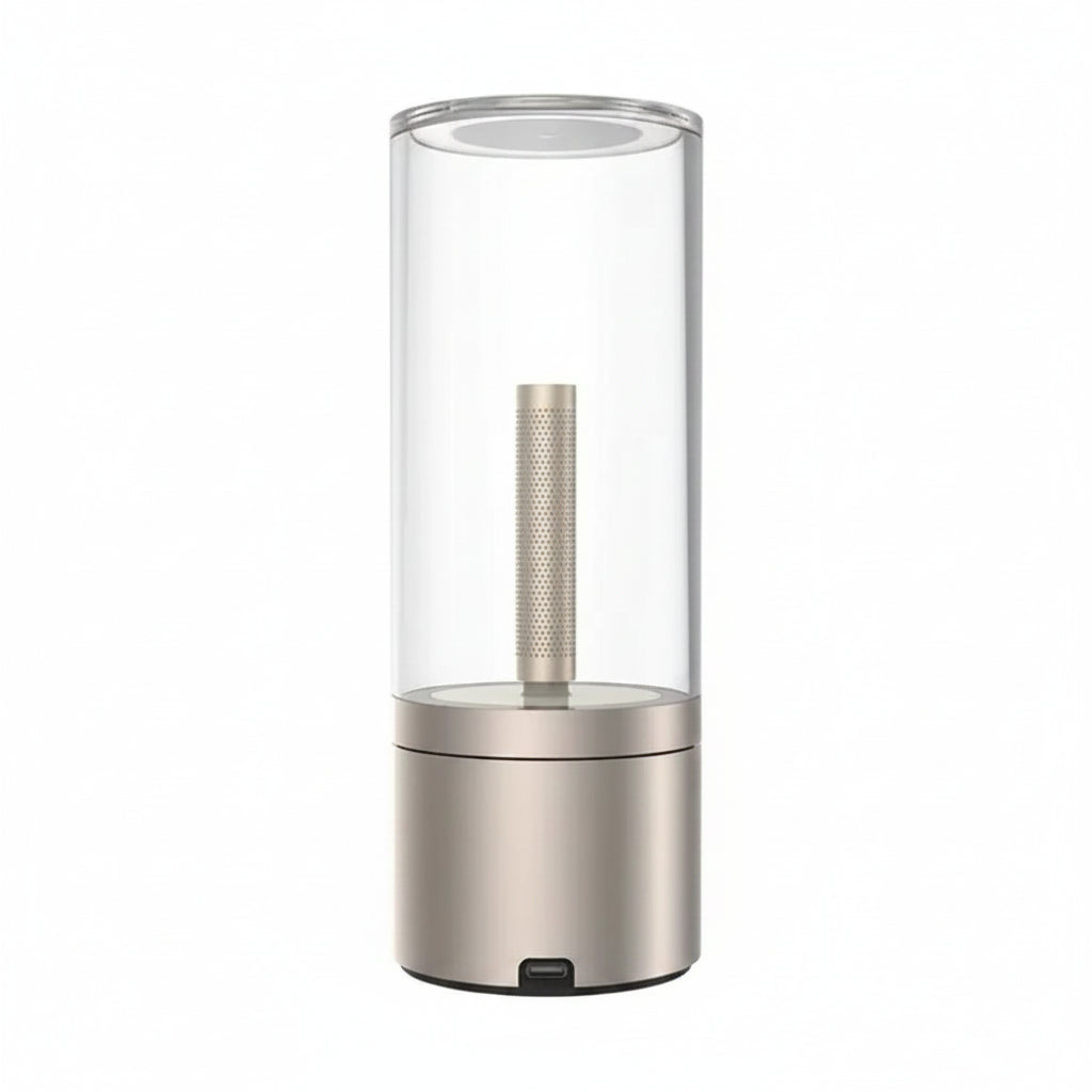 Portable rechargeable lamp USB-C charging port