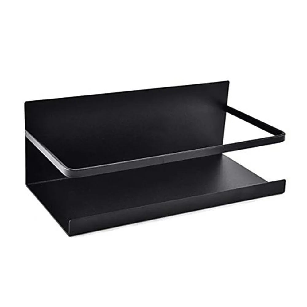 magnetic spice cans organizer on fridge